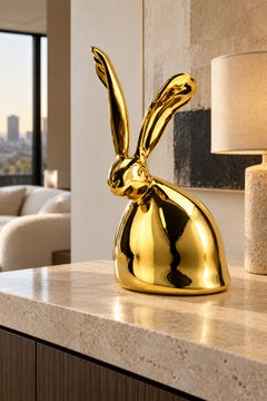 Scultura in bronzo “Chrysus” di Hunt Slonem, edizione firmata di 6 esemplari