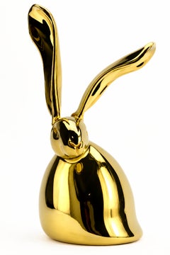 Scultura in bronzo “Chrysus” di Hunt Slonem, edizione firmata di 6 esemplari