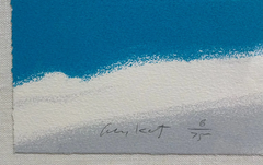 Alex Katz, «Gray Day», serigrafía en color firmada, 1992, edición de 75 ejemplares