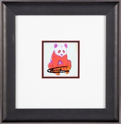 Andy Warhol Giant Panda Hand Signed Endangered Species Gallery Announcement