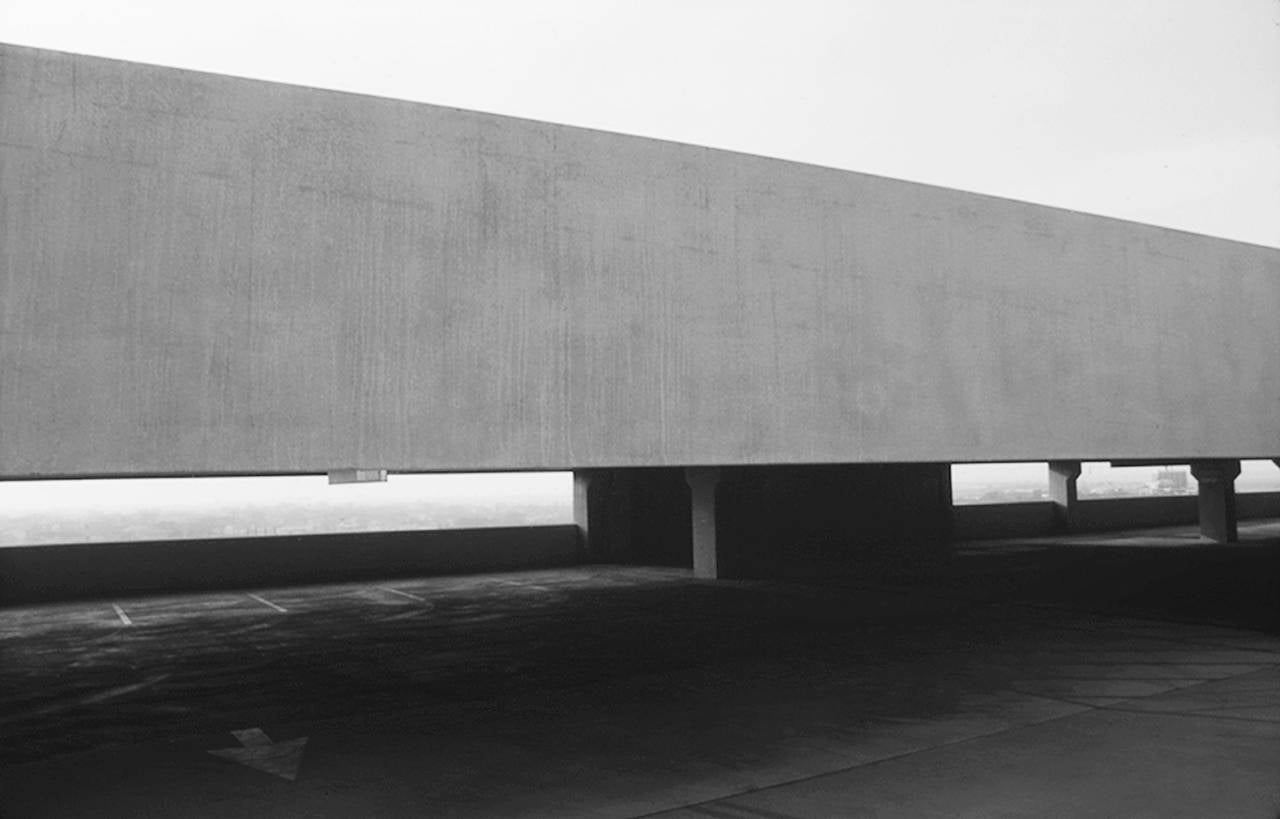 Brian Pearson Black and White Photograph - Atlantic City Parking Lot