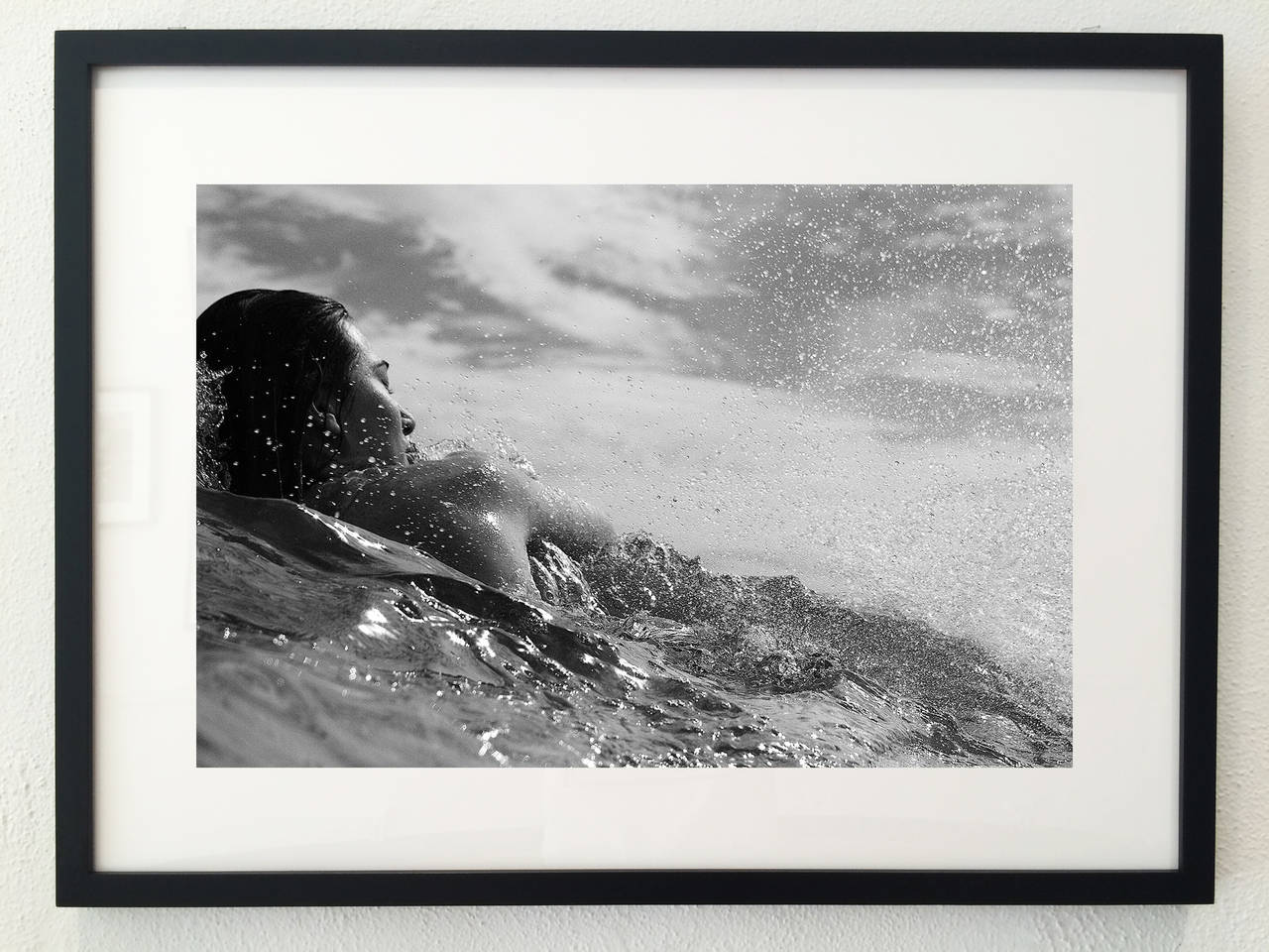 Juliane Swimming at Block Island - Photograph by Brian Pearson