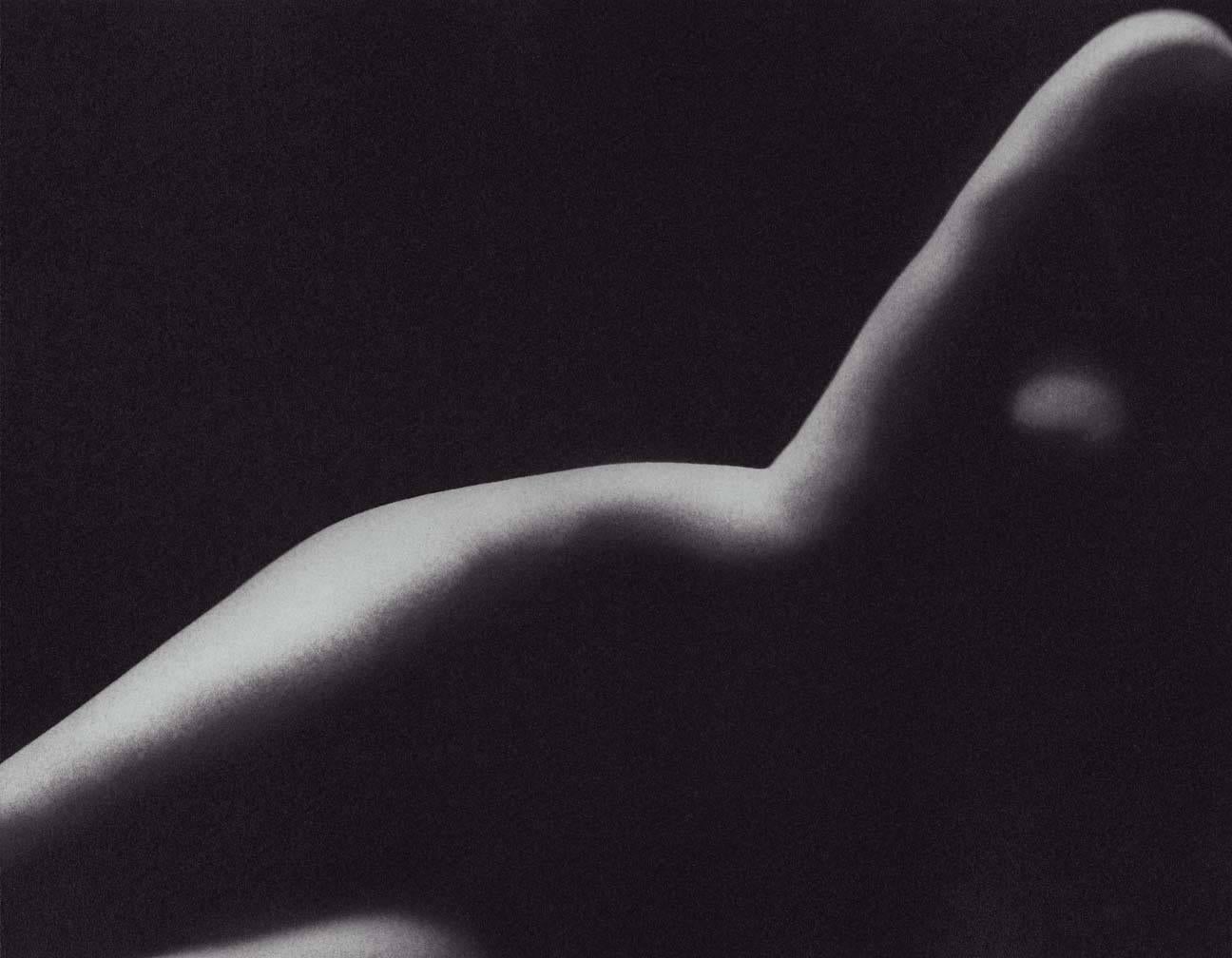 Barnaby Hall Black and White Photograph - Side Nude, 1997