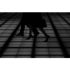 Pedestrians at Tokyo International Forum 11