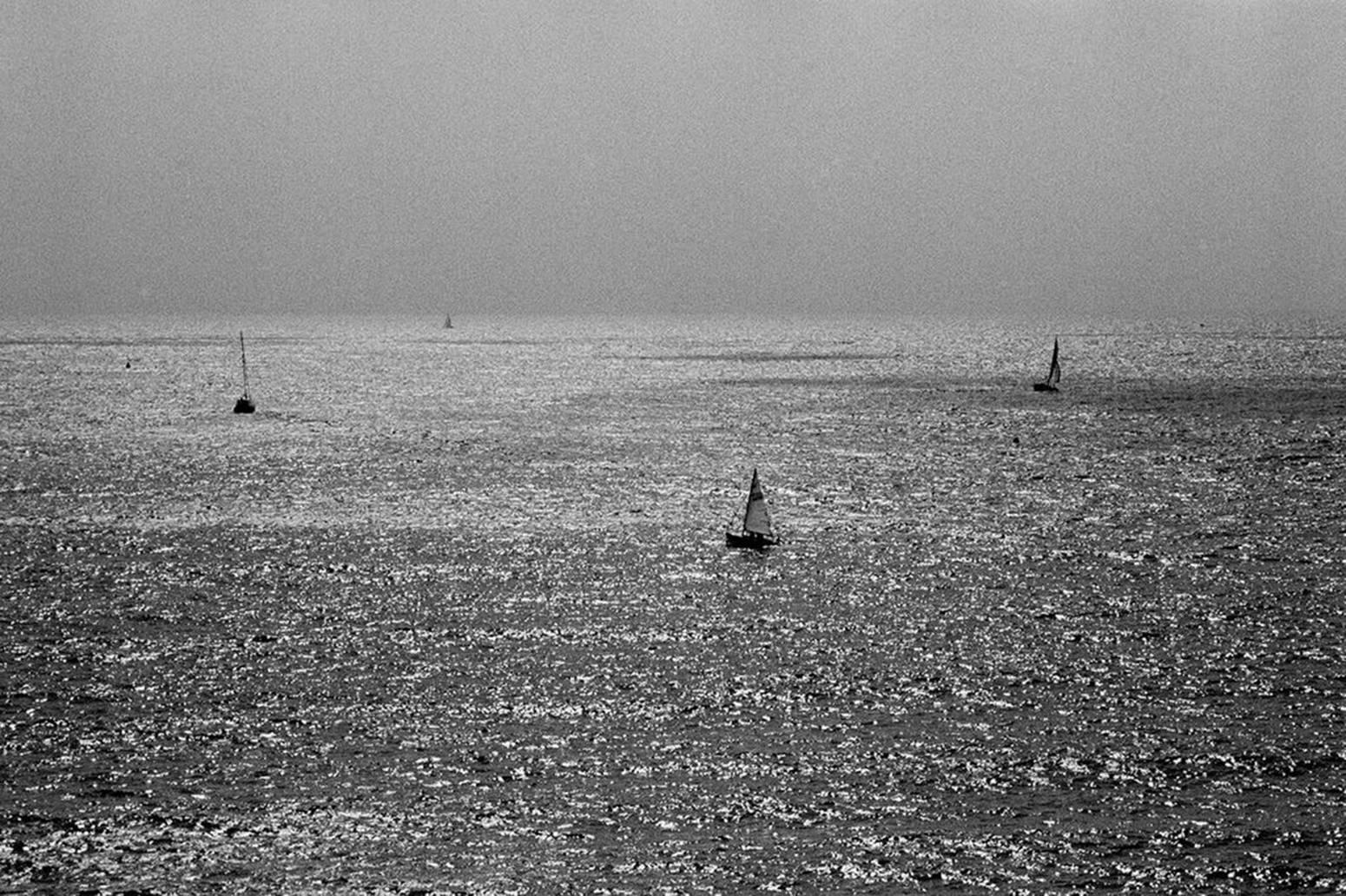 Sailboats, Dartmouth facing the English Channel