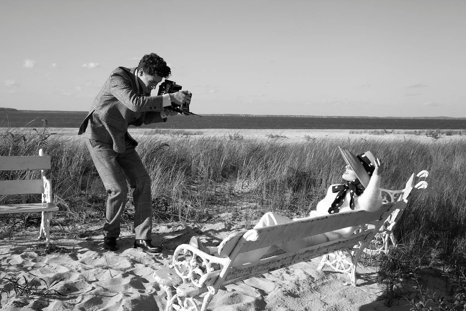 Luciana Pampalone Black and White Photograph - Trust Me, Hamptons, NY, 2012