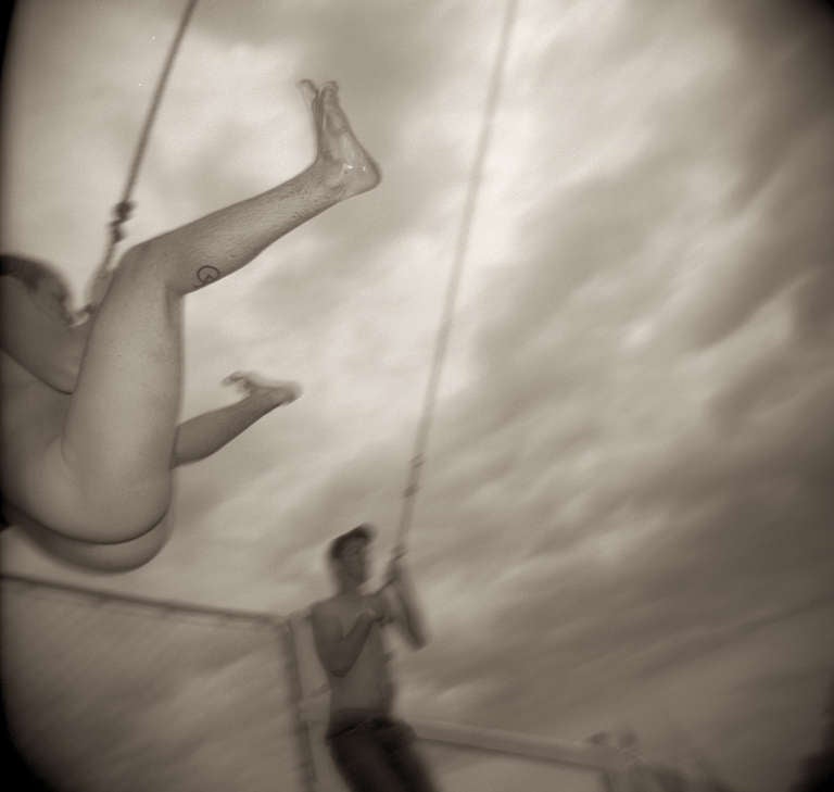 Black and White Photograph Gordon Stettinius - Meilleurs amis jour, Richmond, Virginie