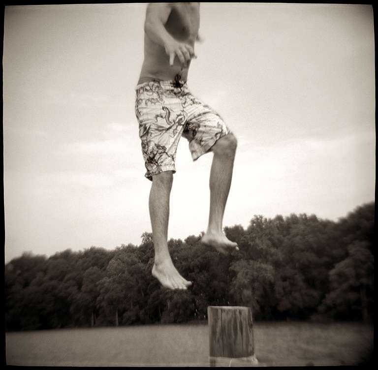 Gordon Stettinius Black and White Photograph - Luke, Flying Point, VA