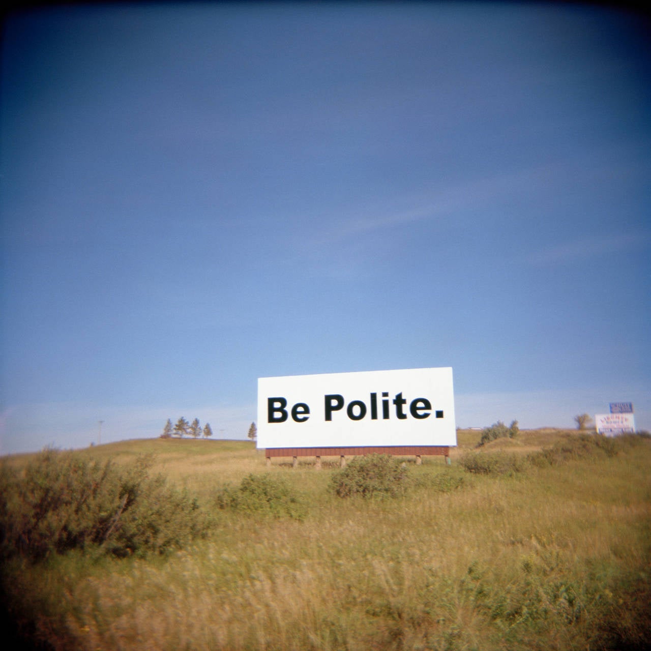 Rosanne Olson Color Photograph - Be Polite