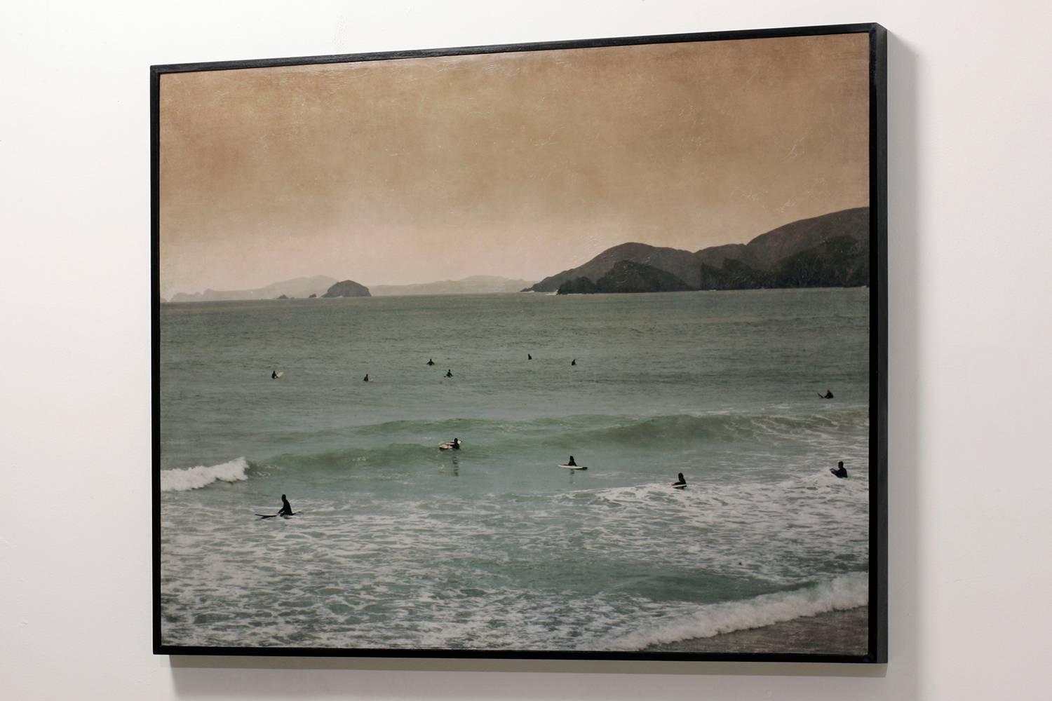 Newgale Surfers  - Photograph by Pete Kelly