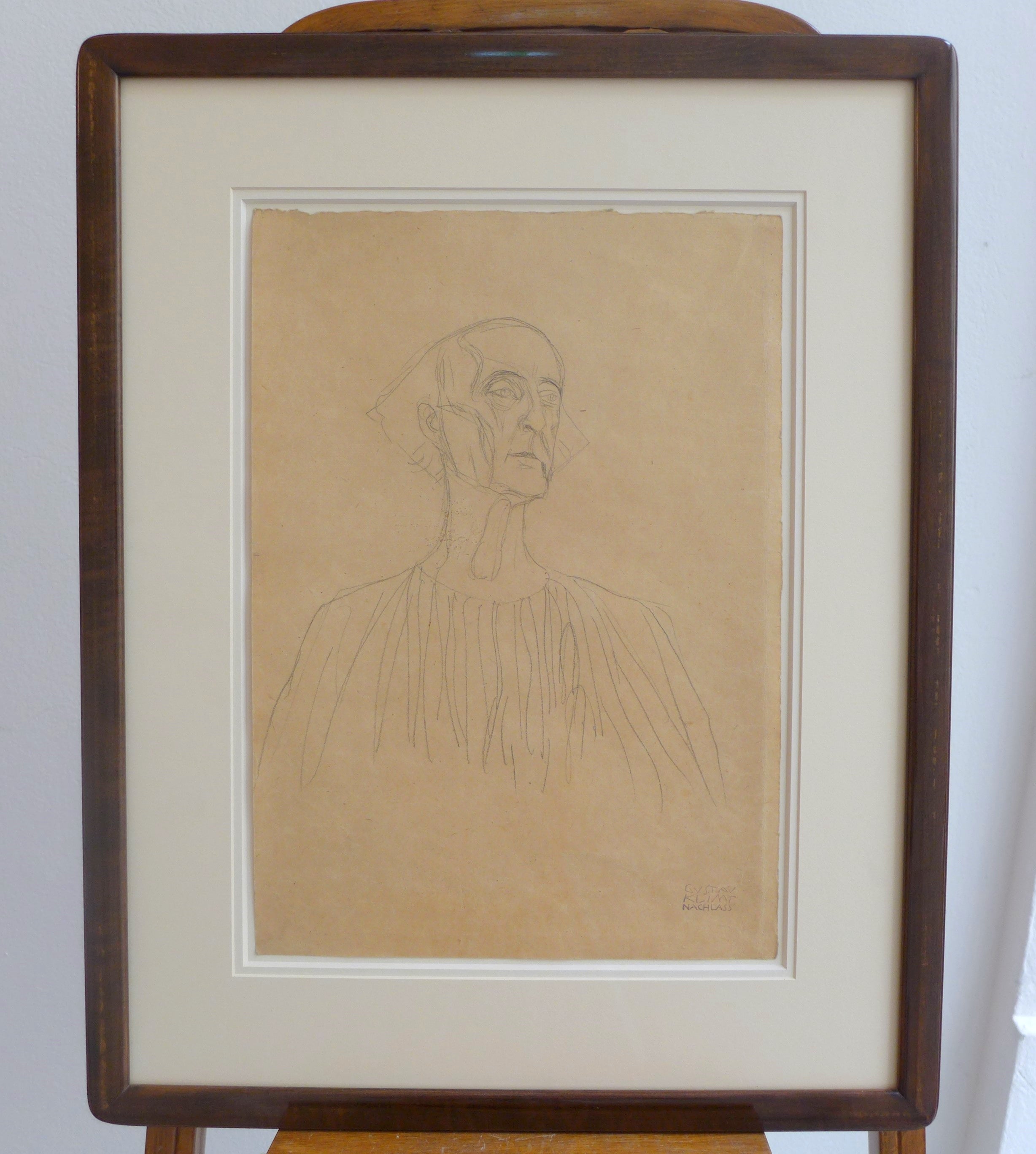 Gustav Klimt Study For The Judge In Jurisprudence Faculty