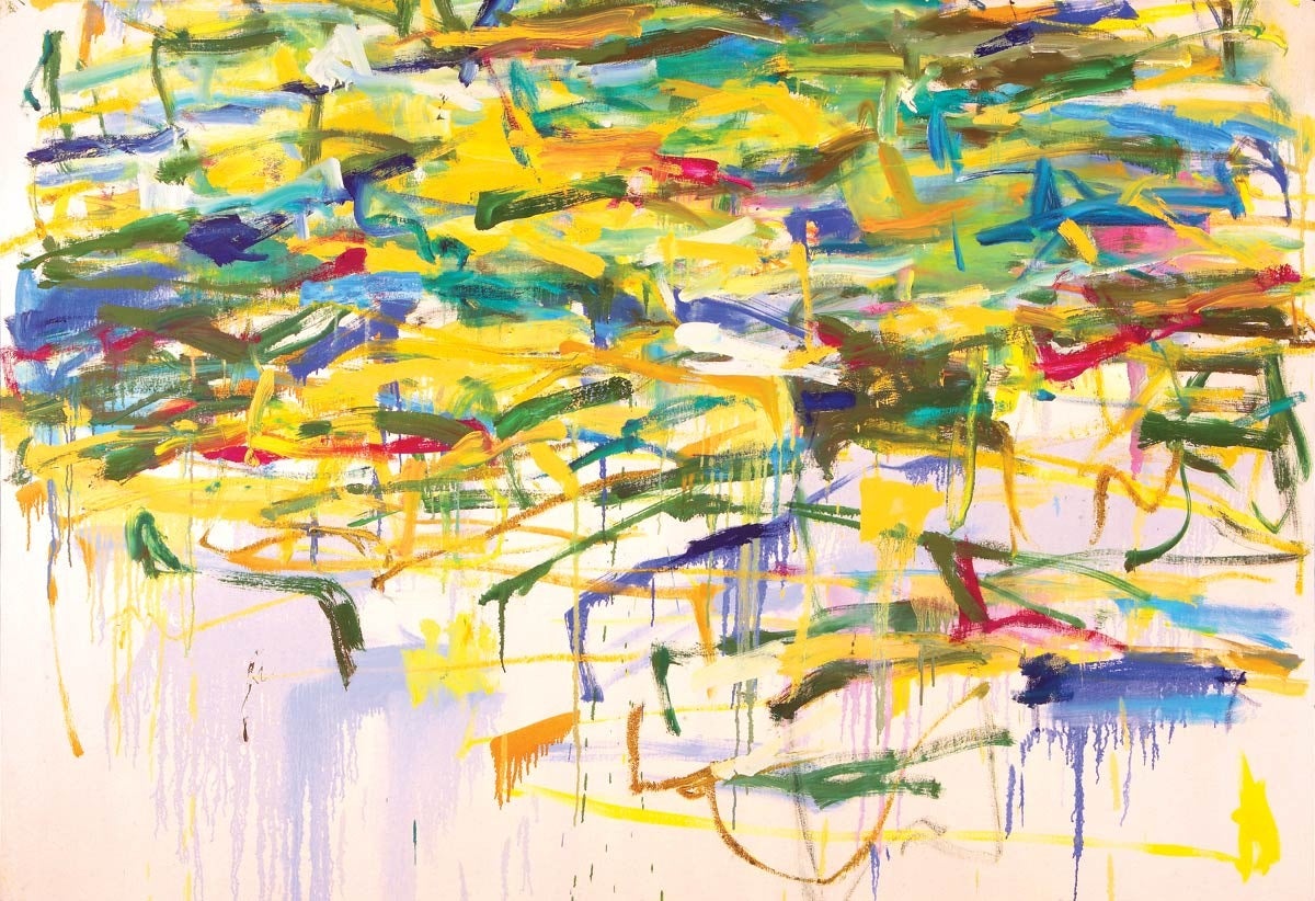 Kikuo Saito Abstract Painting - Deluge