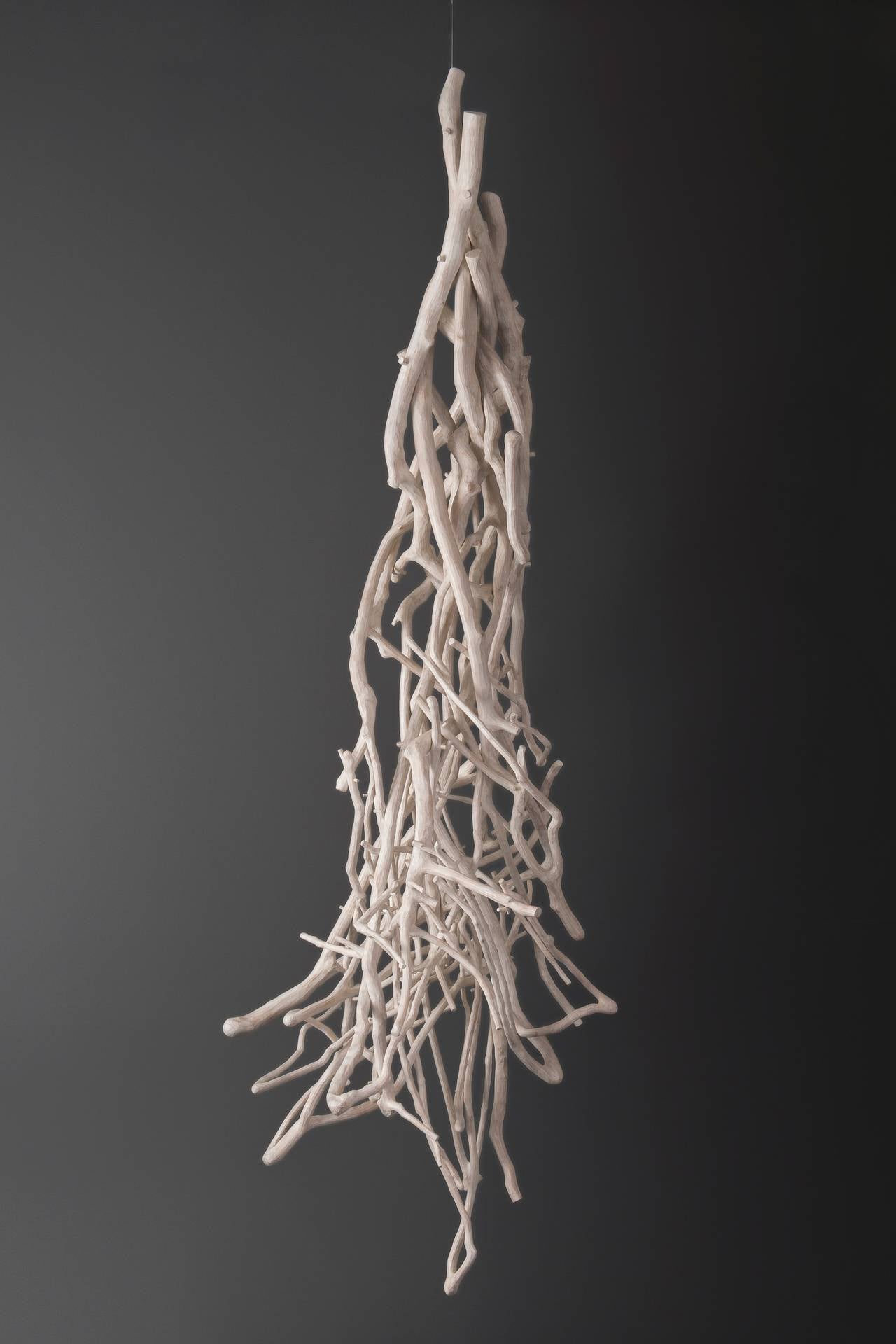Sherry Owens Abstract Sculpture - Poised Between Death and Renewal