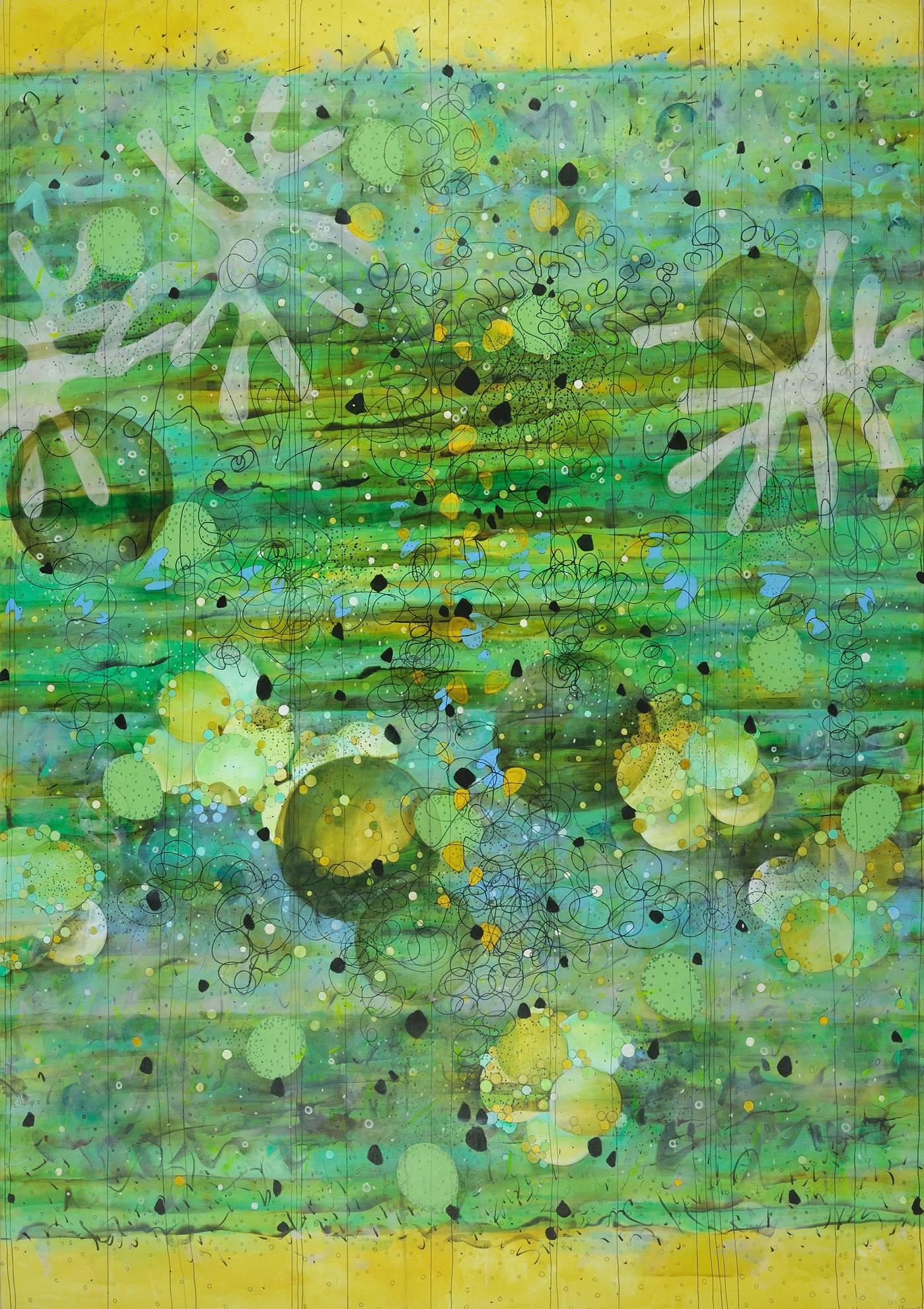 Metascules No. 4 - Painting by Betsy Stewart