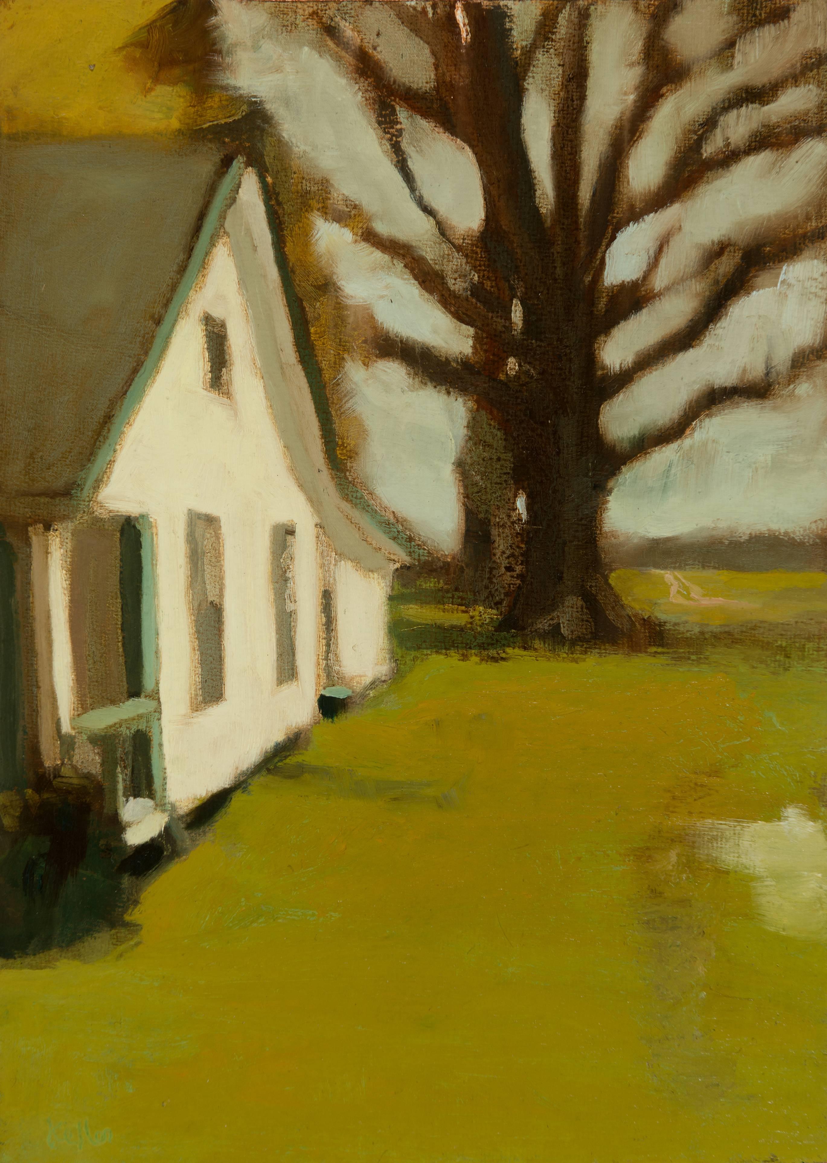 Kathryn Keller Landscape Painting - Betty's House