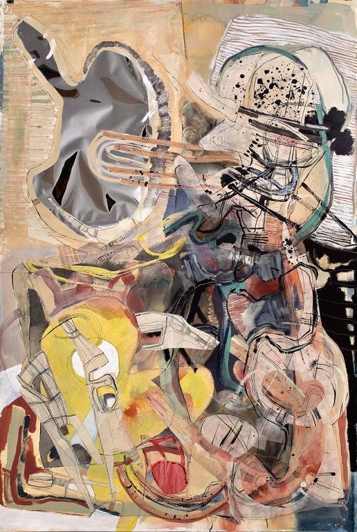 Men - Mixed Media Art by Iva Gueorguieva