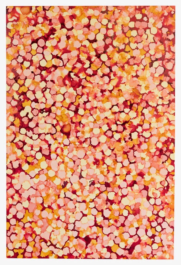 Jeffrey Pitt Abstract Painting - Poppies in Bloom
