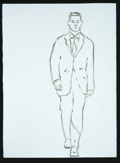 Untitled (suit, striding) from the series A Job to Do