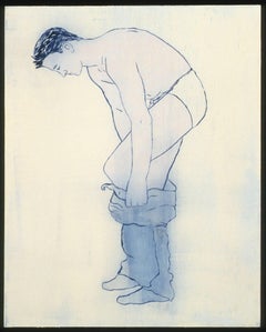 Untitled (pulling up trousers) from the series A Job to Do