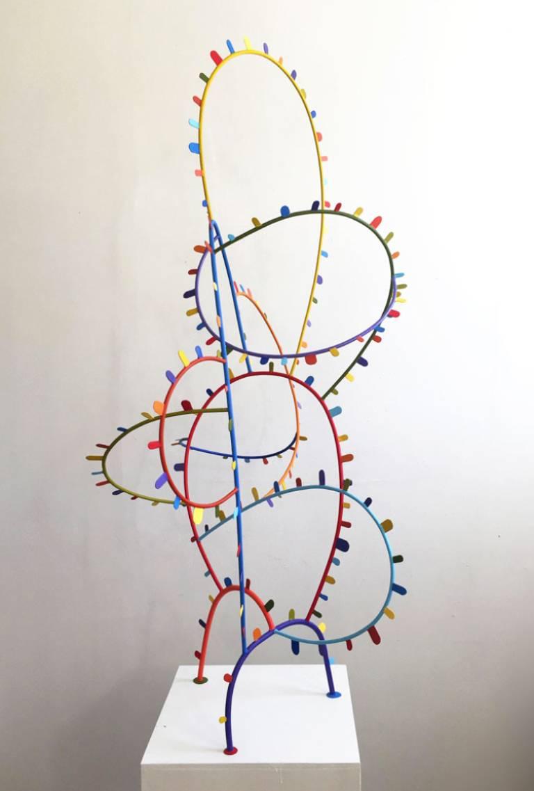 Tom Nussbaum Abstract Sculpture - Coaster