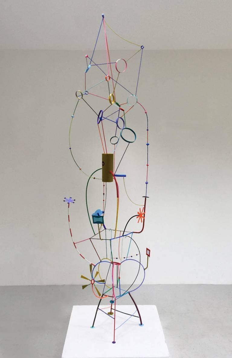 Tom Nussbaum Abstract Sculpture - Radio Shak