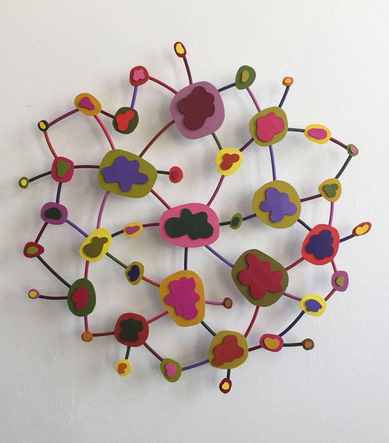 Tom Nussbaum Abstract Sculpture - Flower Power