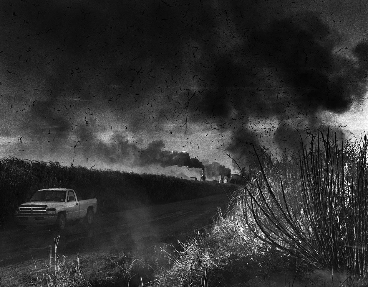 Black and White Photograph Debbie Fleming Caffery - Le camion de Gerald