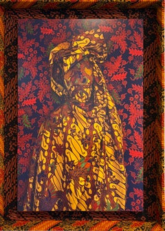 Gairah, 2026, Archivpigmentdruck, gepolsterter Rahmen, 46 1/2 x 34 Zoll