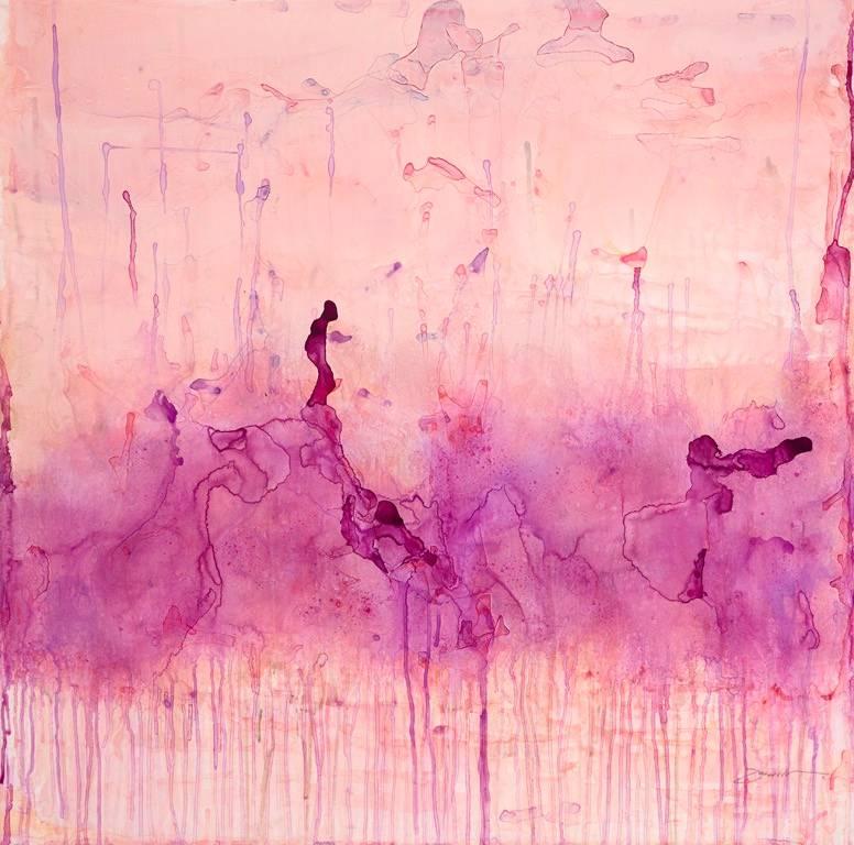 Julie Robinson Abstract Painting - Violeta