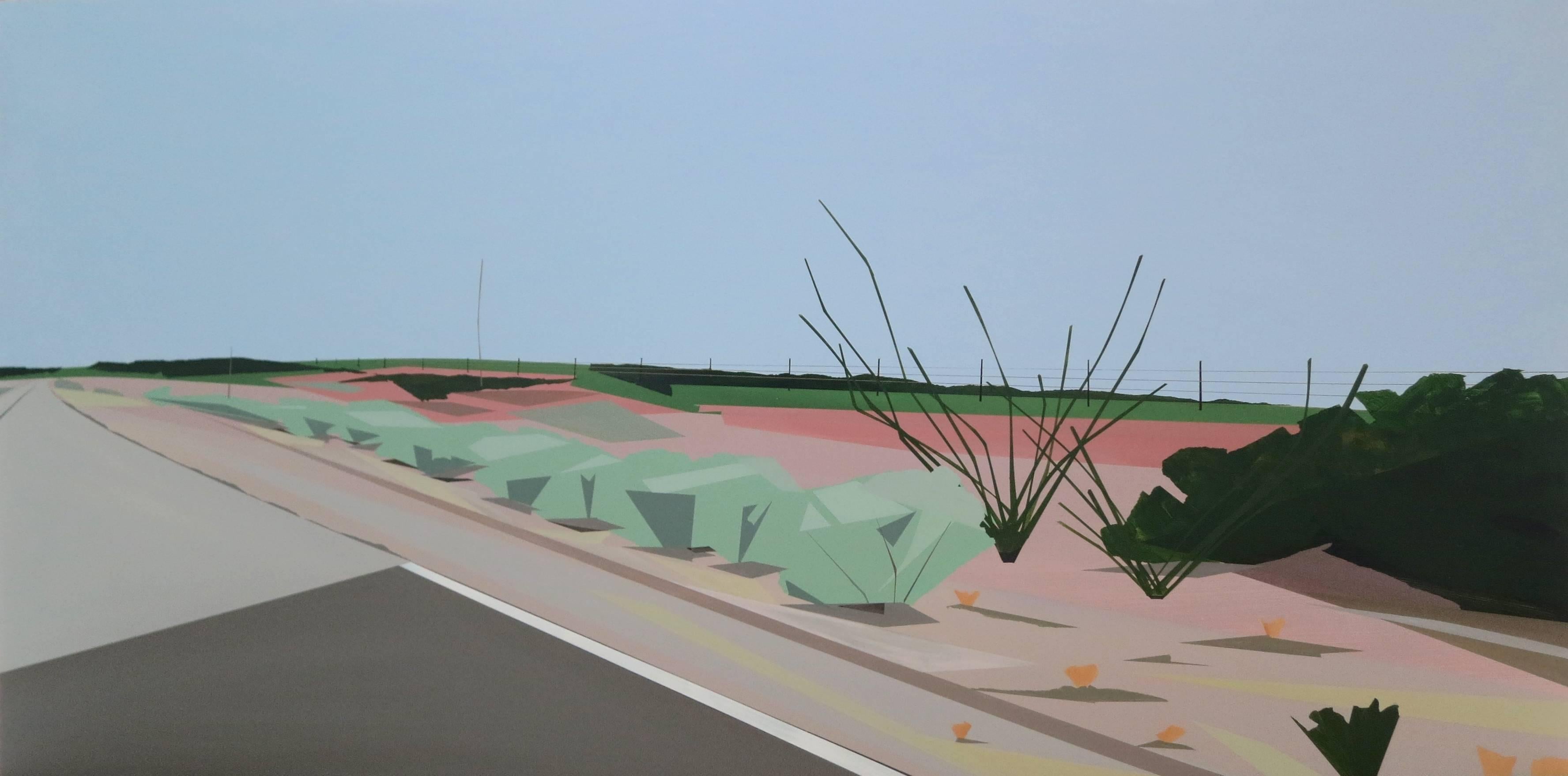 Greta Van Campen Landscape Painting - Near the Pecos River