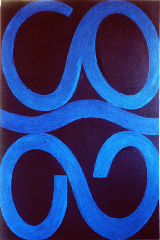 Fritz Bultman Abstract Painting - Three Waves