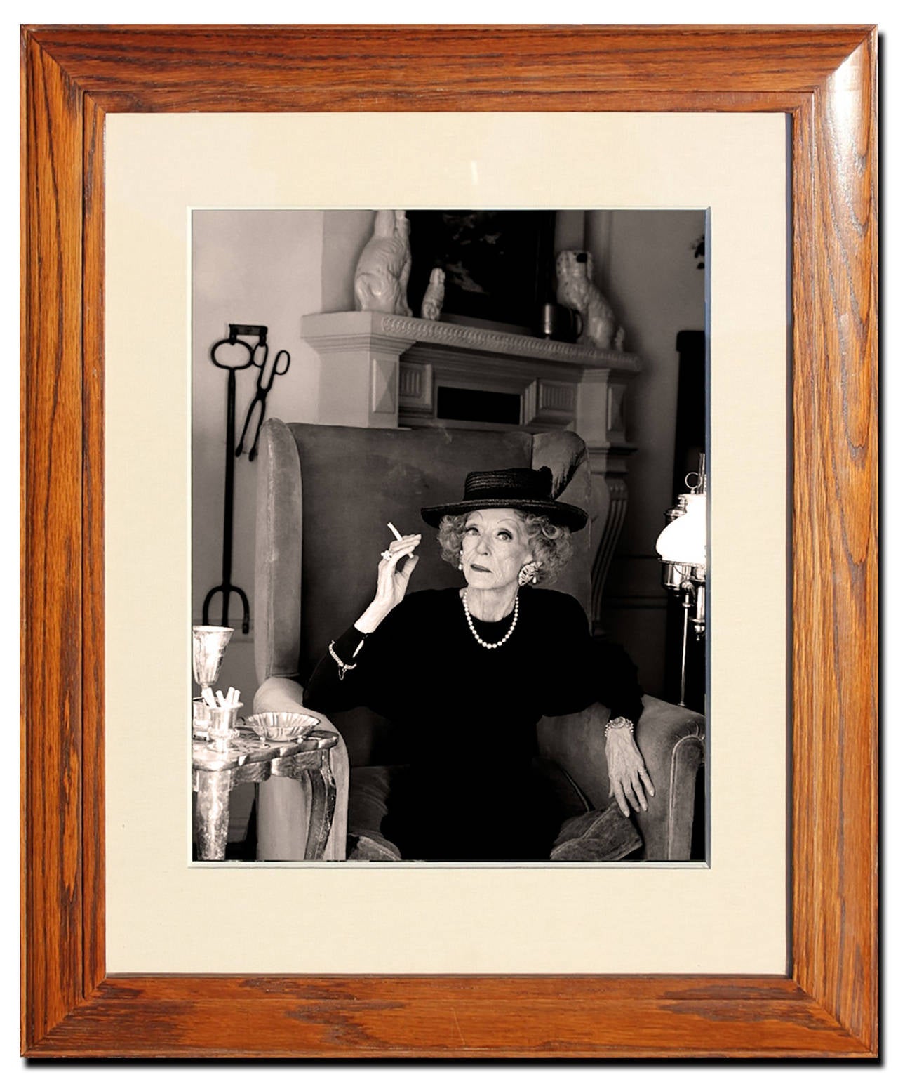 Greg Gorman Black and White Photograph - Bette Davis