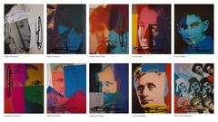 “10 Portraits of Jews of the Twentieth Century” by Andy Warhol