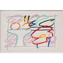 Fast Sketch Still Life with Abstract Painting 11
