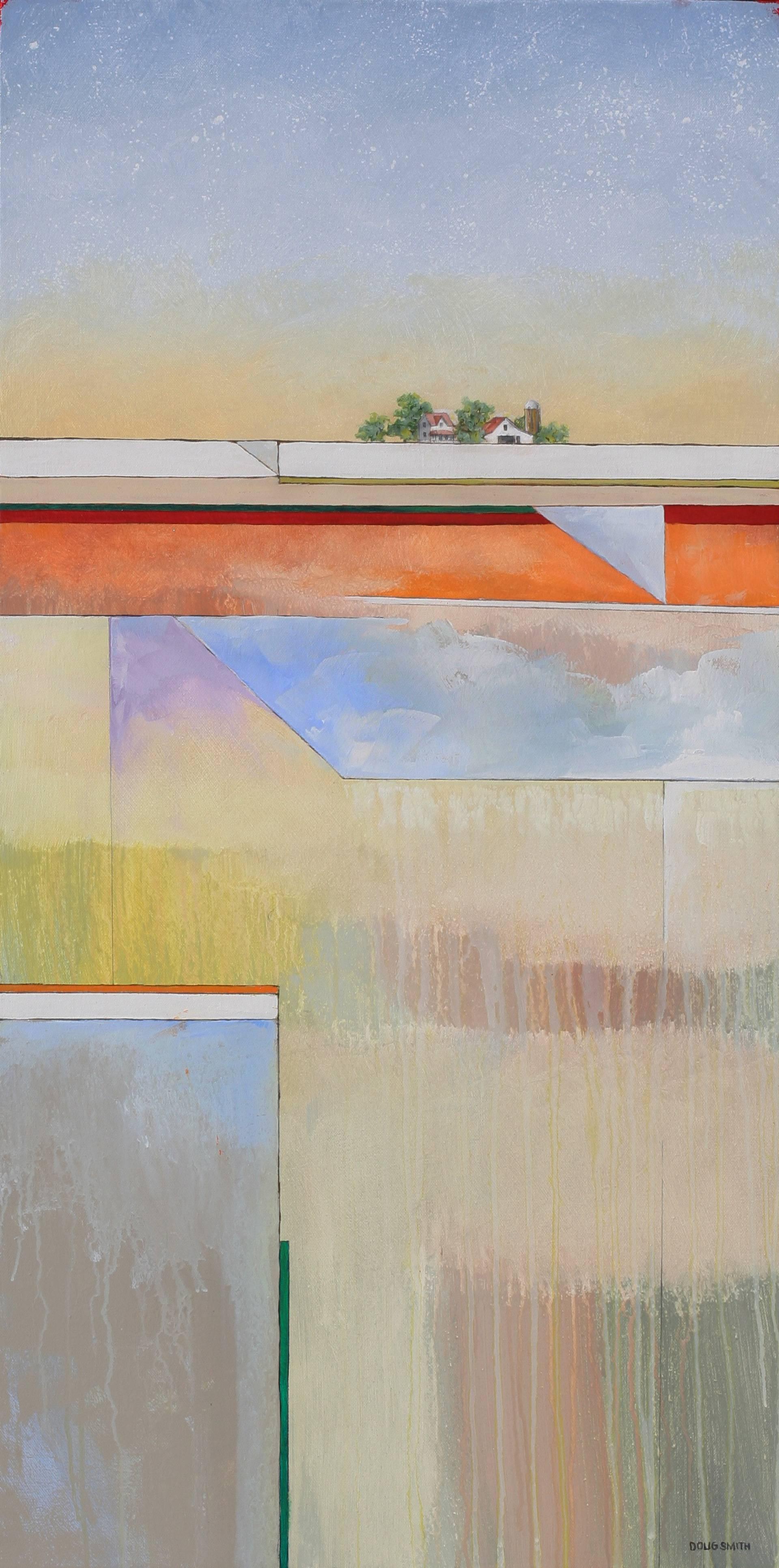 Doug Smith Landscape Painting - The Elements Rule