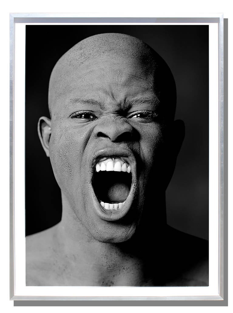 Greg Gorman Portrait Photograph - Djimon Hounsou, Los Angeles