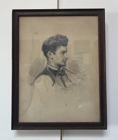Philippe-Auguste Cattelain (1838-1893) « Au Misérable Alexandre », dessin signé