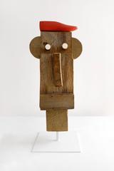 Janus mit rotem Beret