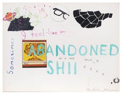 Vintage Untitled (Abandoned), Collaboration with Bill Berkson