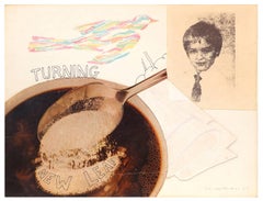 Vintage Untitled (Turning Over A New Leaf)