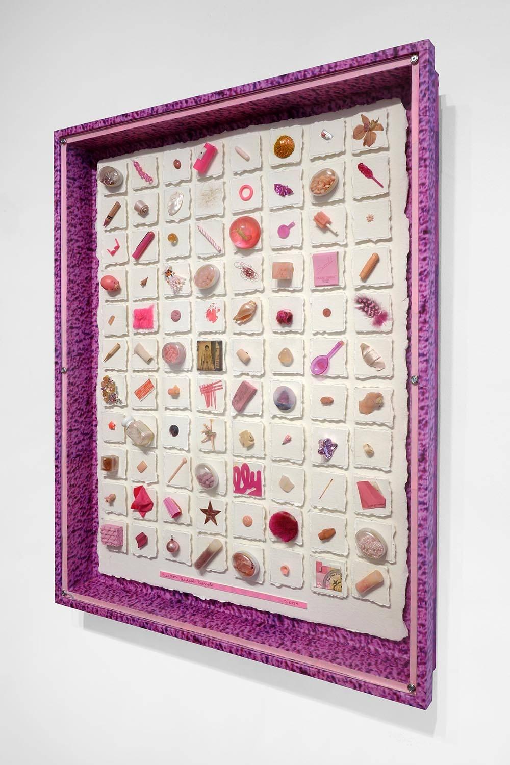 Untitled (Pink) Museum - Mixed Media Art by Barton Lidice Benes