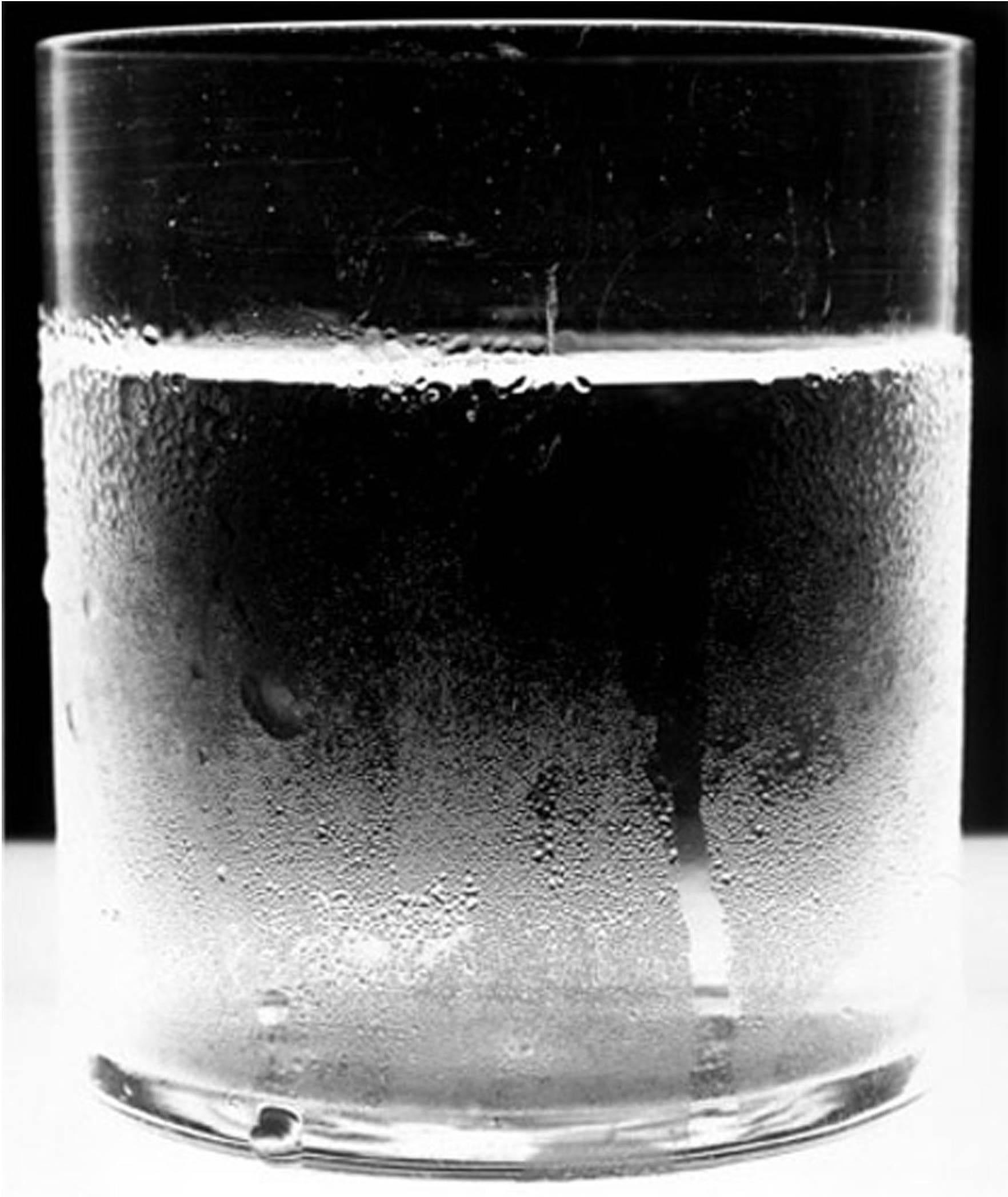 Amanda Means Abstract Photograph - Water Glass #1