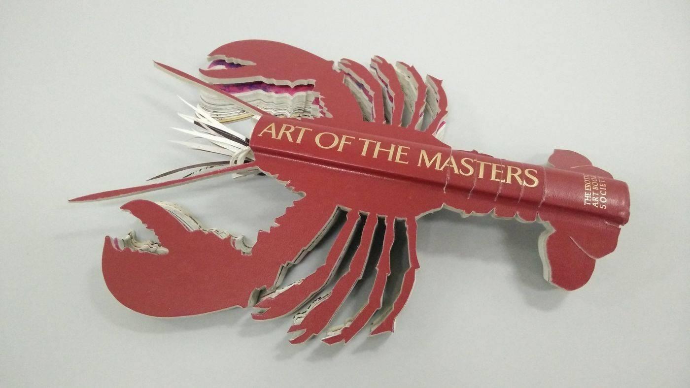 Book Lobster "Art of the Masters" - Sculpture by Robert The
