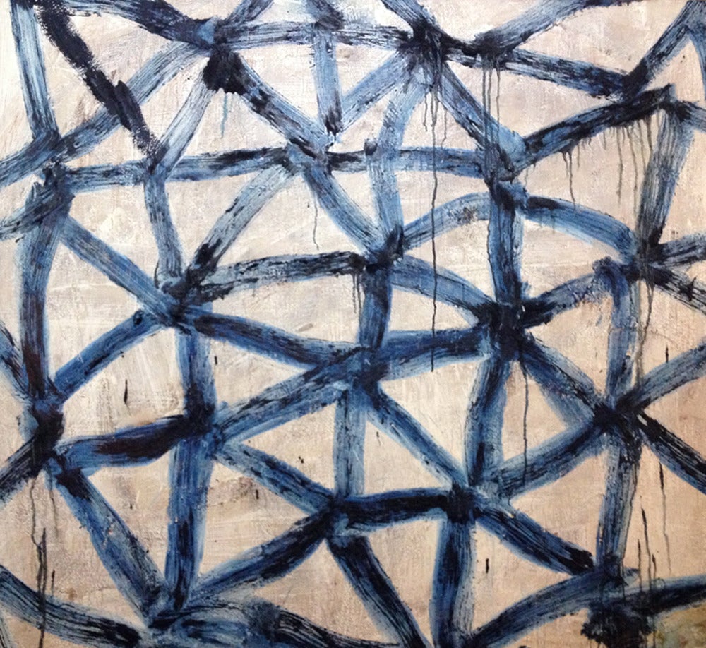 Mark Saltz Abstract Painting – Unbenannt
