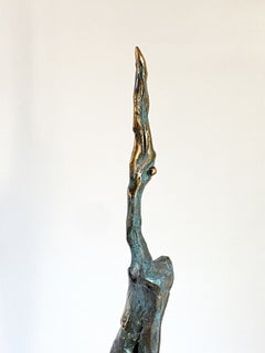 L'ultimo pescatore / Der letzte Fischer 2 - Scultura in bronzo di Aliev
