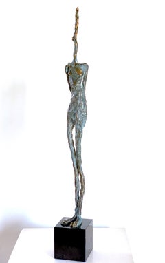 L'ultimo pescatore / Der letzte Fischer 2 - Scultura in bronzo di Aliev