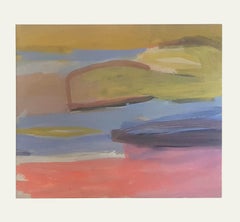 Paesaggio I - Dipinto a guazzo