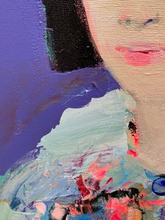 Signal/Skin - Peinture contemporaine figurative de Liliya Nikolova