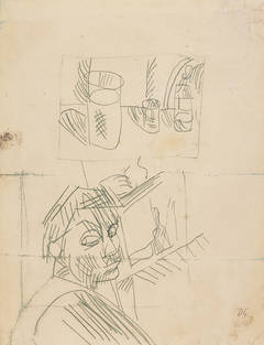 Self Portrait with Still Life