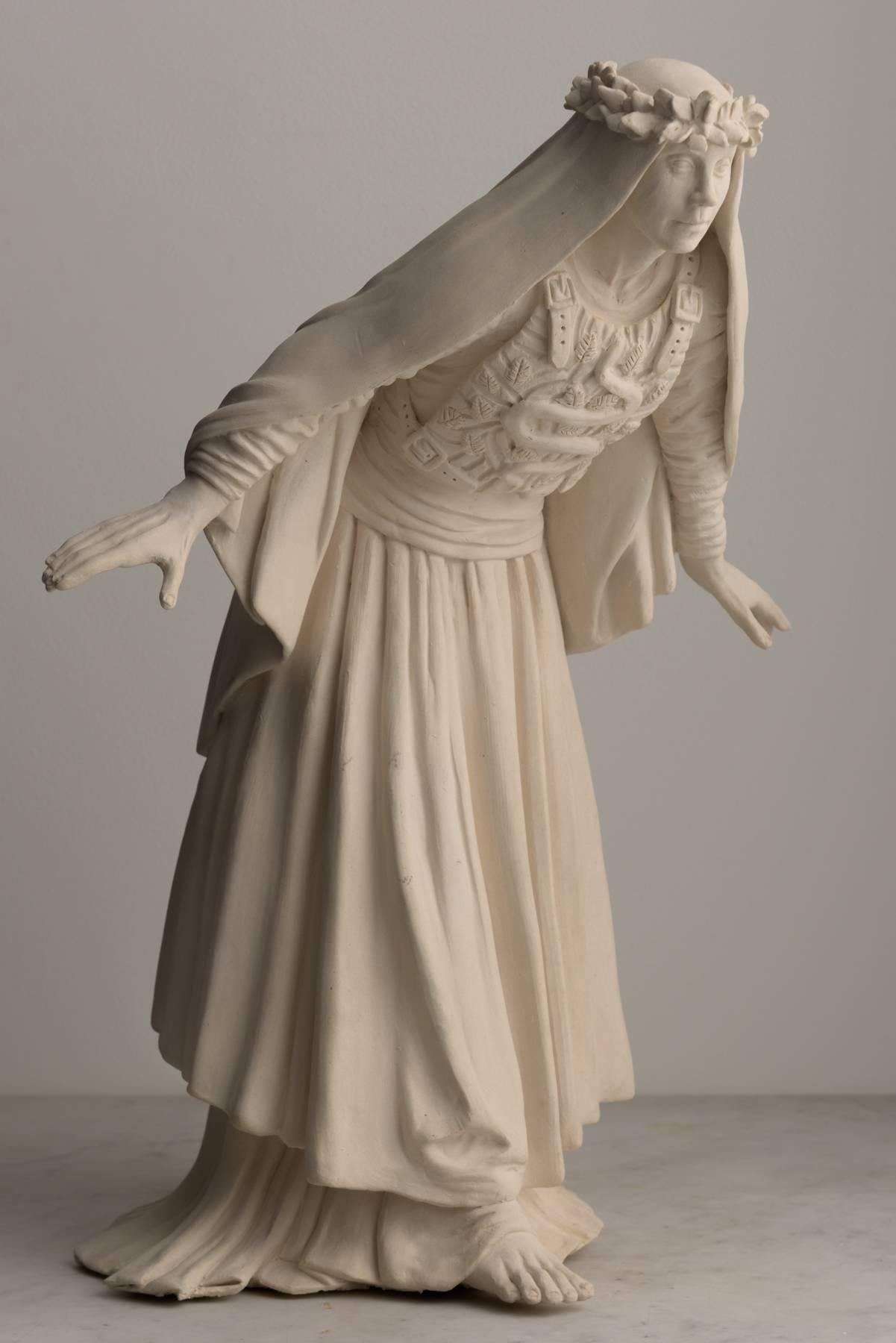 Tricia Cline Figurative Sculpture - Homage to the Unknown Saints